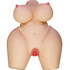 Realistic 7.5 kg torso with vagina and anus, weighted core