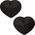 Pasties a forma di cuore con gemma: glamour ed esuberanza! 🌟