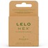 Organic latex condom with L-arginine and hexagonal design