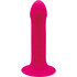 Silicone Vibrating Dildo with Suction Cup and Dual Density