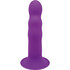 Explore the tantalizing world of pleasure with our Purple Silicone Dildo, designed to stim