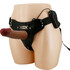 Erotic toy with vibrations and adjustable straps
