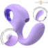 Stimolatore duale con vibrazione e suzione personalizzabile