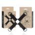 Vegan Leather Hand & Foot Restraints: Versatile & Comfortable