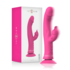Vibrador dual de silicona con masaje, 3 motores y 30 modos