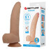 Dildo realista flexível com ventosa para uso mãos-livres