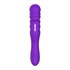 Masajeador recargable, 7 vibraciones, doble estimulación, impermeable