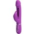 Vibrador recarregável com língua oscilante e função clímax