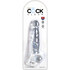Clear Realistic Dildo with Powerful Suction Cup - Flexible and Fun