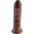Pene realistico marron con ventosa