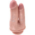 Dildo doble realista de PVC, flexible, seguro y resistente
