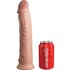 Get ready to explore new heights of pleasure with the King Cock Elite Realistic Silicone D