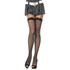 Small fishnet stockings with lace, adjustable and elegant