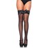 Black fishnet stockings with lace, elegant and one-of-a-kind
