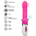 Vibrador único com vibração, sucção e impulso avançados.