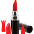 Lipstick vibrator with 4 interchangeable heads
