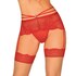 Liguinha de renda, sensual e ajustável, com tanga incluída