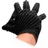 Versatile silicone pleasure glove with unique textures