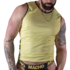 Macho - t-shirt jaune s/m