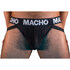 Black jockstrap: stretchy, sheer, and oh-so-flattering