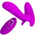 12-Mode Discreet Vibrator with Remote Control, Medical-Grade Silicone