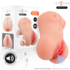 Masturbateur en forme de torse avec fonction vibrante et aspiration
