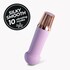 Vibrador compacto, 10 modos, discreto, perfeito para iniciantes