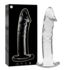Plug anal em vidro borossilicato, com design luxuoso e seguro