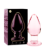 Discover our elegant, durable, and safe borosilicate glass plug!