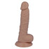 Dildo realista com toque suave, flexível e hipoalergénico
