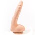 Dildo realista seguro y versátil; ofrece placer natural