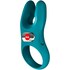 Anillo vibrador con doble motor, flexible, resistente al agua