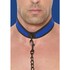 Collar e trela de neopreno para brincadeiras de submissão