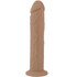Experience pure pleasure with our Life-like Silicone Dildo, Model 9, measuring an inviting