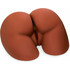 Masturbateur en position de fesses avec deux orifices.