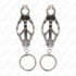 Nipple clamps for tantalizing stimulation and playful control