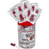 Strawberry and Cherry Lollipops, an exceptional taste in a bold red