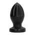Buttplug con ranuras y textura suave para estimulación anal