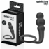 Plug anal com anel para prazer anal e testicular controlado