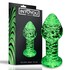 Plug anal en verre phosphorescent