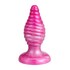 Plug anal Cherry Fantasy em silicone líquido termorreativo rosa 9.2 cm