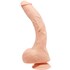 Vibromasseur à ventouse courbé pour le point g