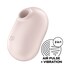 Vibrador compacto con 11 ondas, 12 vibraciones y 2 motores