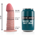 Dildo realista de doble densidad, ventosa, compatible arnés