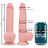 Realistic Silicone Dildo with Suction Cup Feature