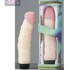 Vibrador de aspecto gelatinoso con tacto realista
