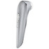 Vibrador de lujo en aluminio, ondas de presión y vibración