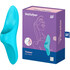 Vibrador de dedo, portátil y silencioso, con 12 modos