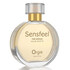 Perfume femenino con feromonas; aroma afrutado, floral