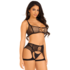 Erotic Lingerie: Mesh Bra and Harness